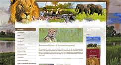 Desktop Screenshot of botswana.eu